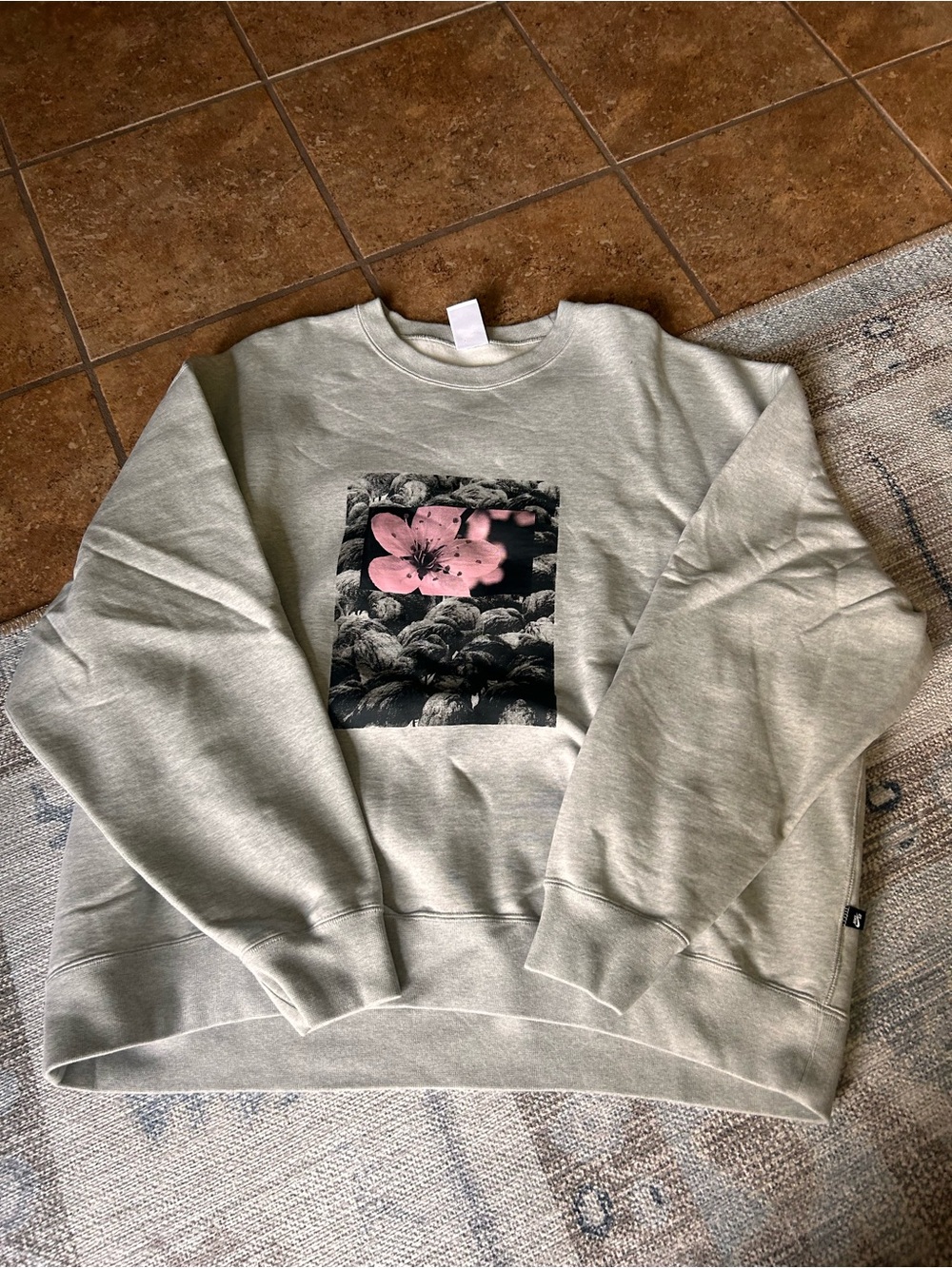 Nike SB Gray Crewneck